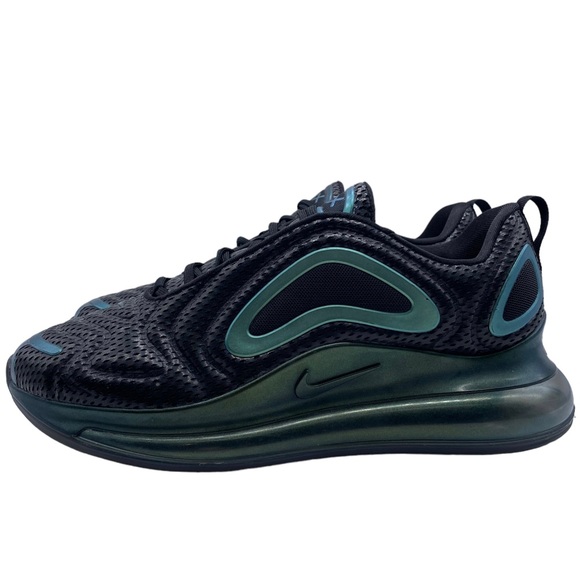 Nike Air Max 720 Sneaker Throwback Future Black Green Low Top Lace Up Size 11.5 - Picture 12 of 12